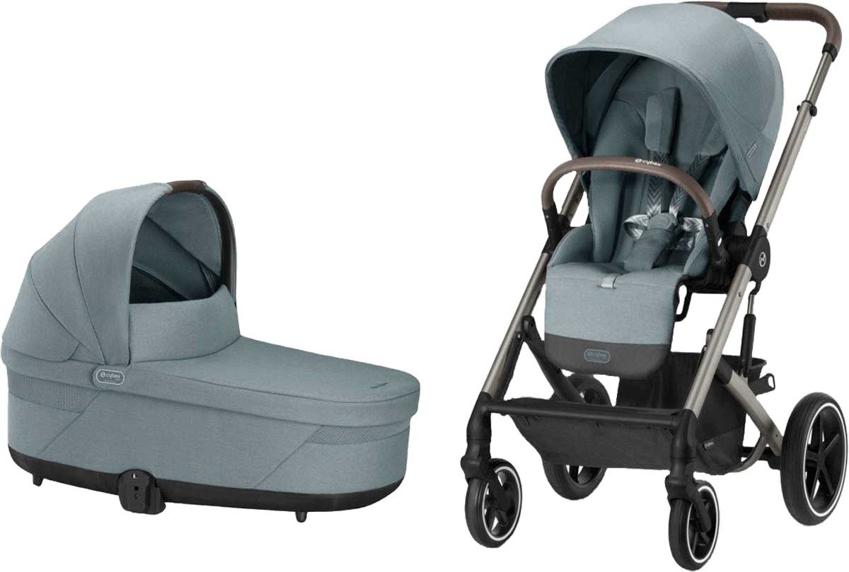 Dječja kolica Cybex 2v1 komplet Balios S Lux sky blue 8