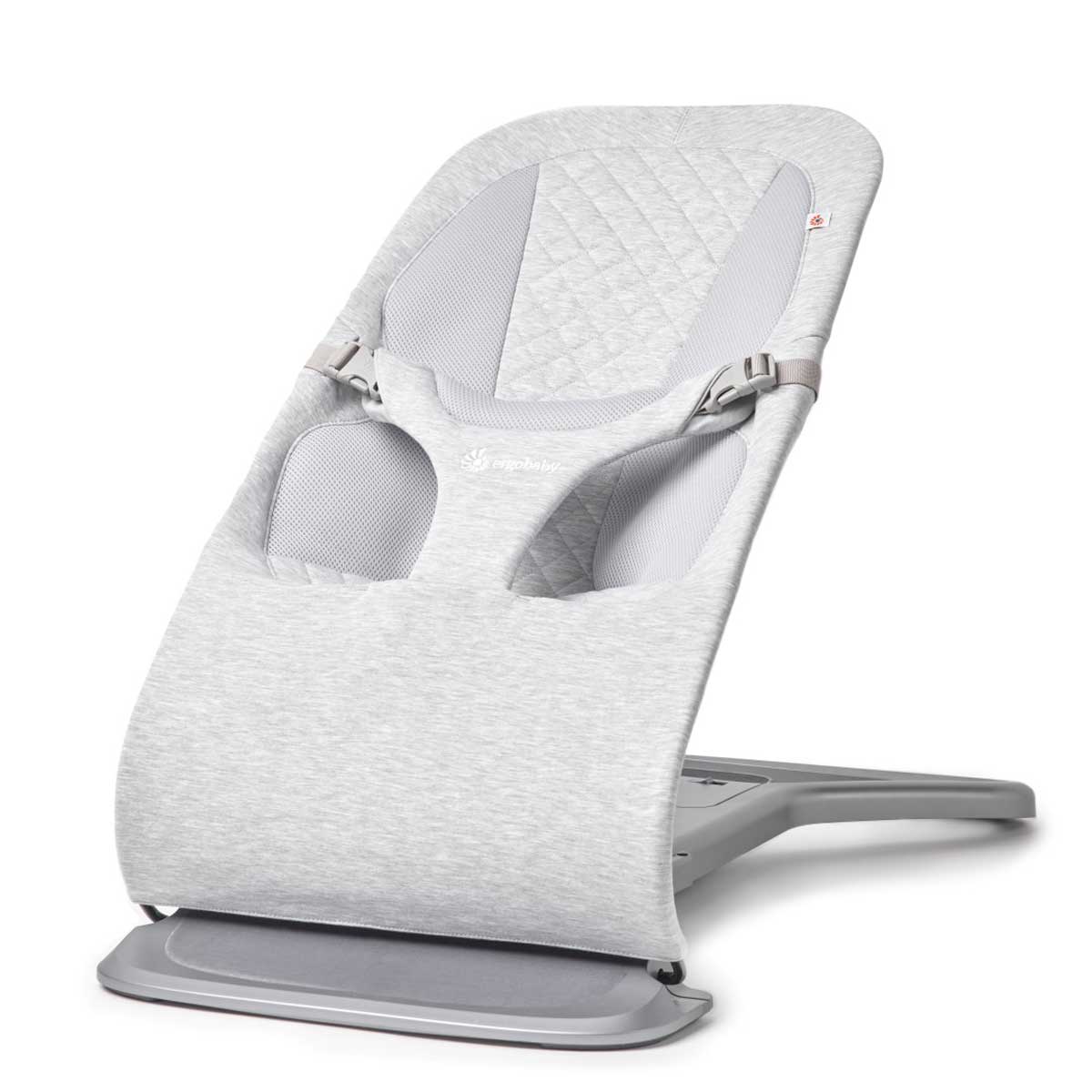 Ergobaby Evolve ležaljka 3u1 s lukom s igračkama – Light Grey 1