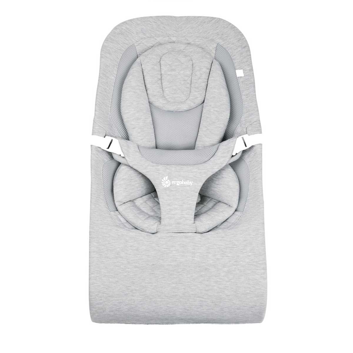 Ergobaby Evolve ležaljka 3u1 s lukom s igračkama – Light Grey 2